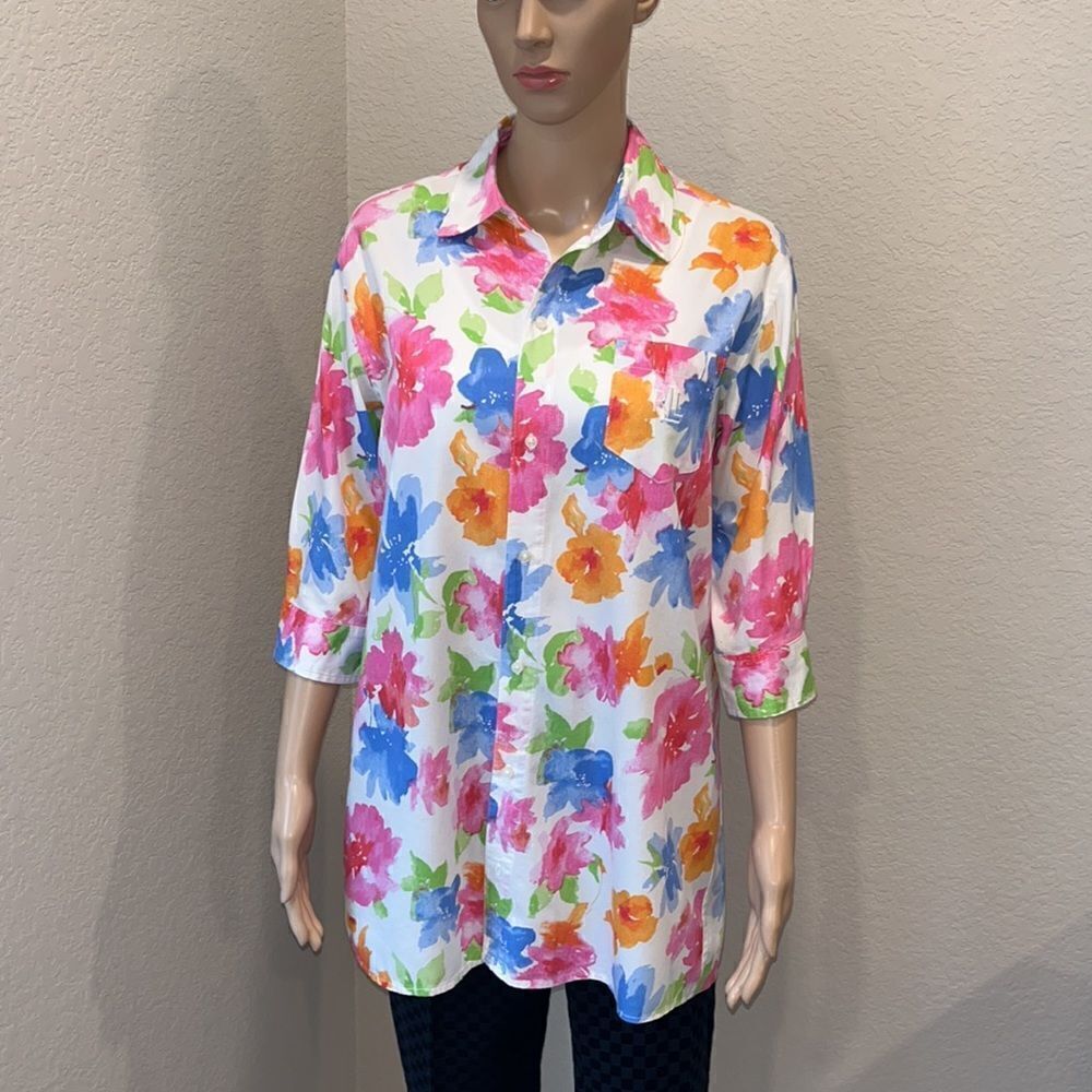 Vintage LAUREN Ralph Lauren colorful top